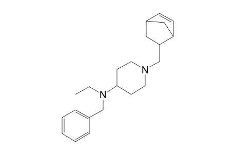 (Benzyl)(1-bicyclo[2.2.1]hept-5-en-2-ylmethylpiperidin-4-yl)(ethyl)amine