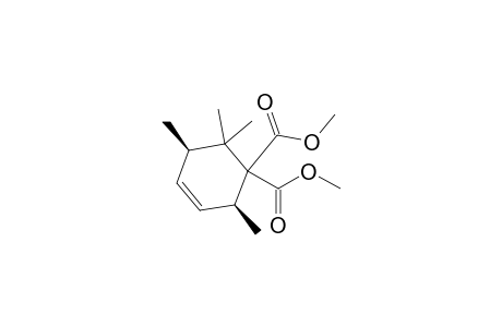Dimethyl 2,5,6,6-tetramethylcyclohex-3-ene-1,1-dicarboxylate