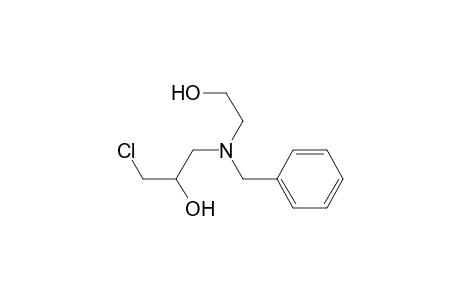 1-Chloranyl-3-[2-hydroxyethyl-(phenylmethyl)amino]propan-2-ol