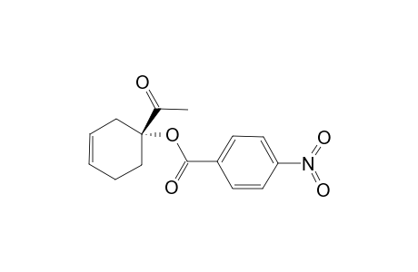 1-Acetyl-3-cyclohexen-1-yl p-nitrobenzoate