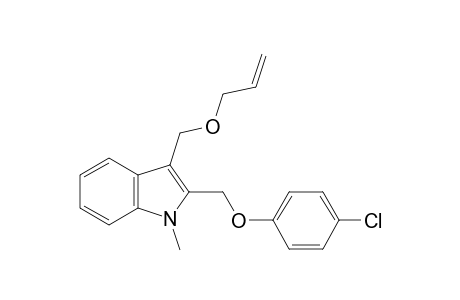 3-[(allyloxy)methyl]-2-[(p-chlorophenoxy)methyl]-1-methylindole