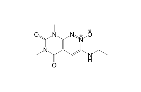 pyrimido[4,5-c]pyridazine-5,7(6H,8H)-dione, 3-(ethylamino)-6,8-dimethyl-, 2-oxide