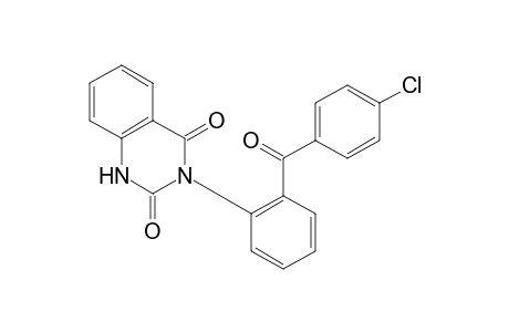 3-[o-(p-chlorobenzoyl)phenyl]-2,4(1H,3)-quinazolinedione