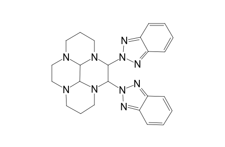 5,6-Diibenzotriazoyl-4,7,11,14-tetrazaperhydropyrene