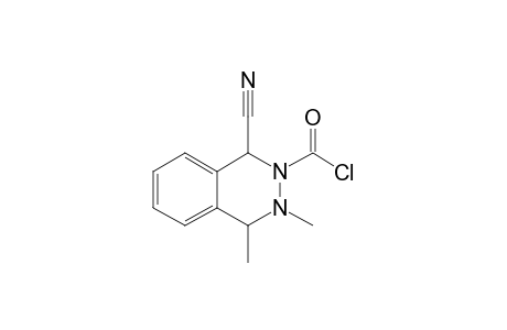 1-CYANO-1,2,3,4-TETRAHYDRO-3,4-DIMETHYL-2-PHTHALAZINECARBONYL_CHLORIDE