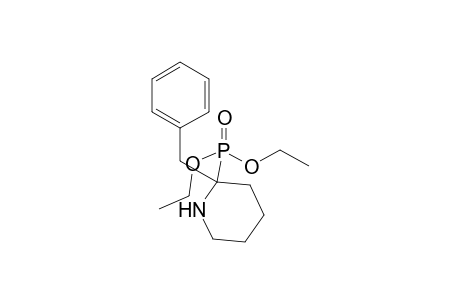 2-Benzyl-2-diethoxyphosphoryl-piperidine