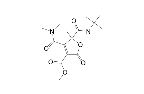 METHYL-5-(TERT.-BUTYLCARBAMOYL)-4-(DIMETHYLCARBAMOYL)-5-METHYL-2-OXO-2,5-DIHYDROFURAN-3-CARBOXYLATE