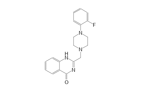 4(1H)-quinazolinone, 2-[[4-(2-fluorophenyl)-1-piperazinyl]methyl]-