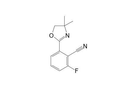 2-(4,4-Dimethyl-4,5-dihydrooxazol-2-yl)-6-fluorobenzonitrile