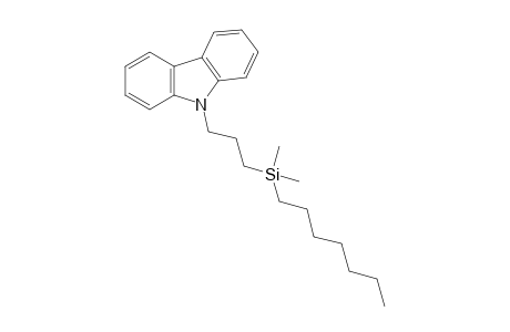 9-(3-(heptyldimethylsilyl)propyl)-9H-carbazole