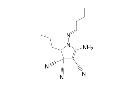 5-Amino-1-[(E)-butylideneamino]-2-propyl-2-pyrroline-3,3,4-tricarbonitrile