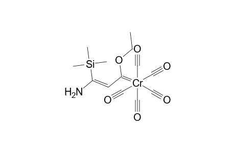 Z-( 3-Amino-1-ethoxy-3-(trimethylsilyl)propenylidene) pentacarbonyl chromium