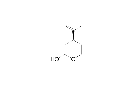 (S)-4-(Isopropenyl)tetrahydropyran-2-ol