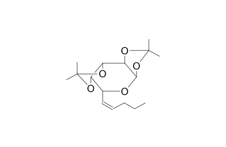 6-DEOXY-1,2:3,4-DI-O-ISOPROPYLIDENE-6-(PENTENYLIDEN-1-YL)-ALPHA-D-GALACTOPYRANOSE