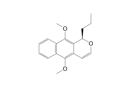 1-PROPYL-5,10-DIMETHOXY-1H-NAPHTHO-[2,3-C]-PYRAN