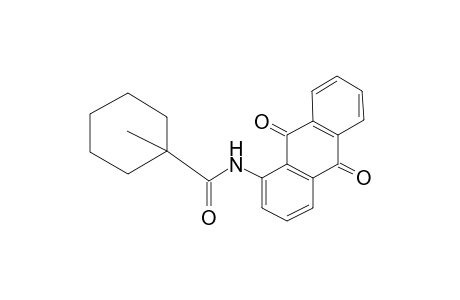 1-Methyl-cyclohexanecarboxylic acid (9,10-dioxo-9,10-dihydro-anthracen-1-yl)-amide
