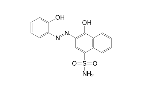 1-Naphthalenesulfonamide, 4-hydroxy-3-[2-(2-hydroxyphenyl)diazenyl]-