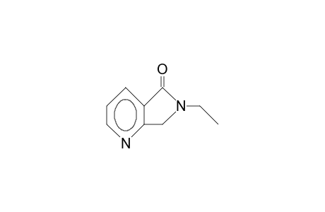 6-Ethyl-6,7-dihydro-5H-pyrrolo(3,4-B)pyridin-5-one