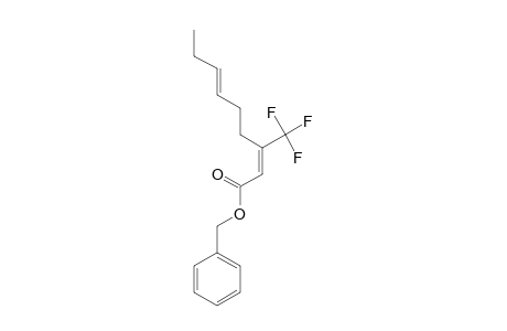 BENZYL-3-(TRIFLUOROMETHYL)-7-METHYLOCTA-2,6-DIENOATE