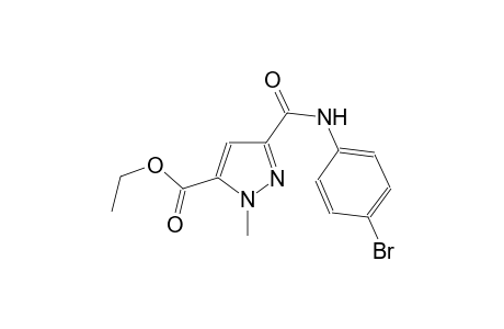 ethyl 3-[(4-bromoanilino)carbonyl]-1-methyl-1H-pyrazole-5-carboxylate