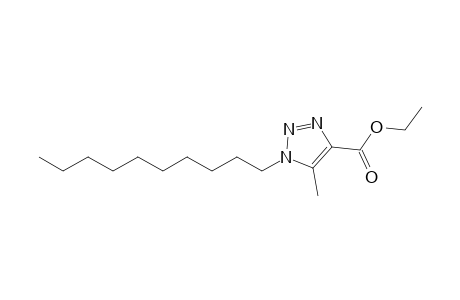 4-(Ethoxycarbonyl)-1-decyl-5-methyl-1H-1,2,3-triazole