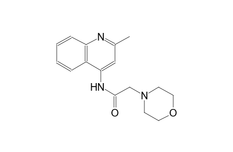 N-(2-methyl-4-quinolinyl)-2-(4-morpholinyl)acetamide