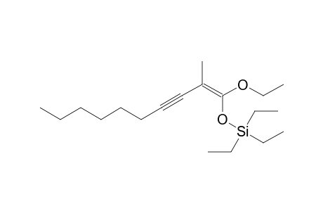 2-Methyl-1-[(triethylsilyl)oxy]-1-ethoxydec-1-ene-3-yne