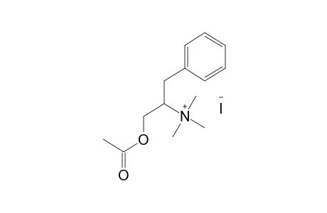 (s)-[alpha-(HYDROXYMETHYL)PHENETHYL]TRIMETHYLAMMONIUM IODIDE, ACETATE (ESTER)