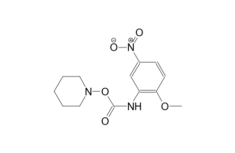 1-{[(2-methoxy-5-nitroanilino)carbonyl]oxy}piperidine