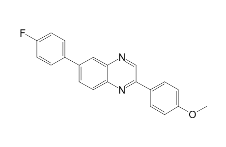 6-(4-Fluorophenyl)-2-(4-methoxyphenyl)quinoxaline