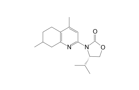 3-(4,7-Dimethyl-5,6,7,8-tetrahydroquinolin-2-yl)-4-isopropyloxazolidin-2-one