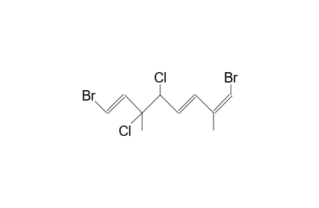 1,8-Dibromo-3,4-dichloro-3,7-dimethyl-1,5,7-octatriene diast.1