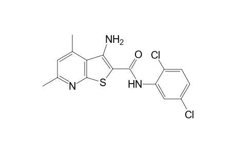 3-Amino-N-(2,5-dichlorophenyl)-4,6-dimethylthieno[2,3-b]pyridine-2-carboxamide