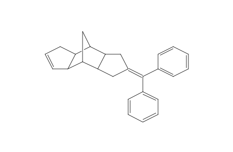 Tetracyclo[7.3.0.1(2,8).0(3,7)]tridec-10-ene, 5-(diphenylmethylene)-