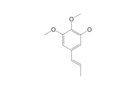 2,3-DIMETHOXY-5-(1-PROPENYL)-PHENOL