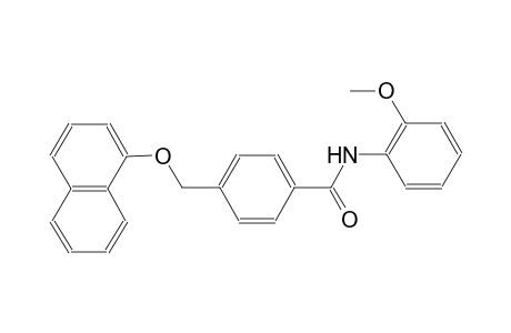 N-(2-methoxyphenyl)-4-[(1-naphthyloxy)methyl]benzamide