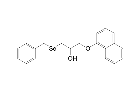 1-(1-naphthalenyloxy)-3-[(phenylmethyl)seleno]-2-propanol