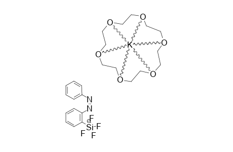 POTASSIUM/18-CROWN-6-TETRAFUORO-[(Z)-PHENYLAZO-(PHENYL)]-SILICATE