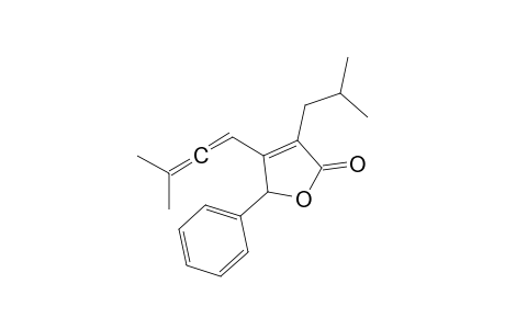 3-Isobutyl-4-[3'-methylbuta-1',2'-dienyl]-5-phenylfuran-2(5H)-one