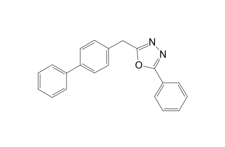 2-([1,1'-Biphenyl]-4-ylmethyl)-5-phenyl-1,3,4-oxadiazole