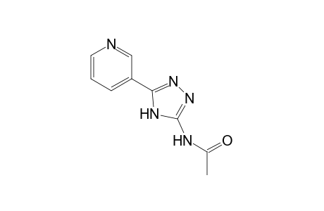 Acetamide, N-[5-(3-pyridinyl)-4H-1,2,4-triazol-3-yl]-