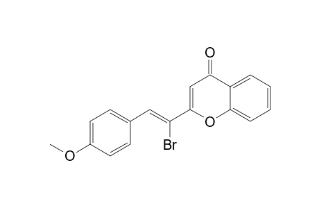(Z)-4'-Methoxy-2-(.alpha.-bromostyryl)-chromone