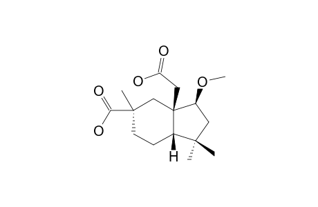 2-BETA-METHOXY-9,10-SECOClOVANE-9,10-DIOIC_ACID