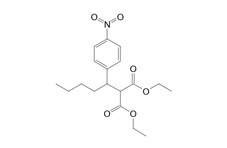 2-[1-(4-nitrophenyl)pentyl]malonic acid diethyl ester
