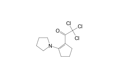 2-TRICHLOROACETYL-1-(1-PYRROLIDINYL)-CYCLOPENTENE