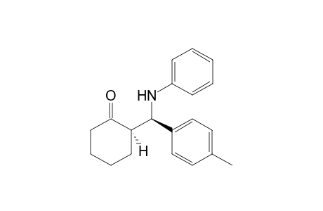 (R)-2-[(R)-4-Tolyl(N-phenylamino)methyl]cyclohexanone