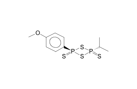 TRANS-2-(4-METHOXYPHENYL)-4-ISOPROPYL-2,4-DITHIOXO-1,3,2LAMBDA5,4LAMBDA5-DITHIADIPHOSPHETANE