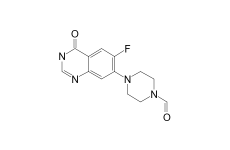 6-FLUORO-7-[1-(4-FORMYL)-PIPERAZINO]-4-QUINAZOLONE