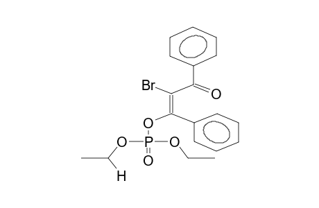 DIETHYL (1-PHENYL-2-BROMO-2-BENZOYL)VINYLPHOSPHATE