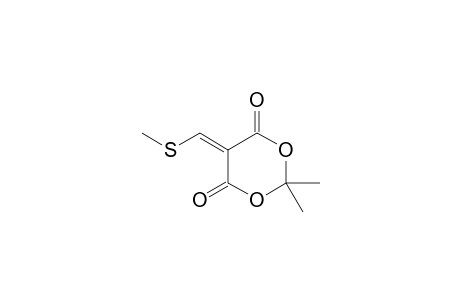 2,2-Dimethyl-5-(methylsulfanylmethylidene)-1,3-dioxane-4,6-dione